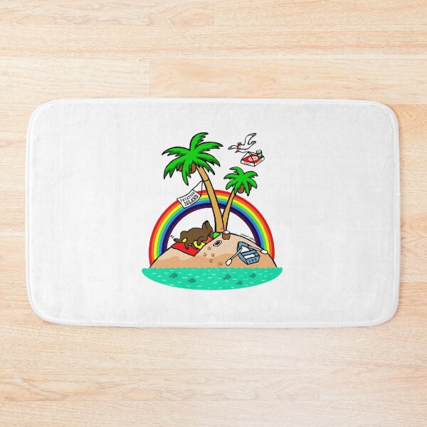 Item preview, Vacation Island Chocolate Labrador designed and sold by HappyLabradors.