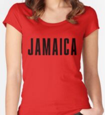 Iconic Jamaika Shirt Tailliertes Rundhals-Shirt