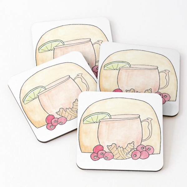 Item preview, Cranberry Moscow Mule designed and sold by k.d schubach.