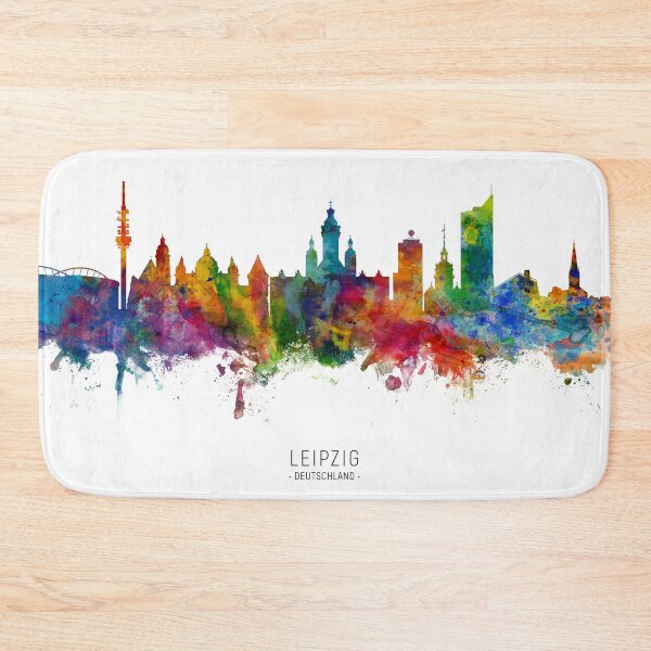Item preview, Leipzig Germany Skyline designed and sold by ArtPrints.