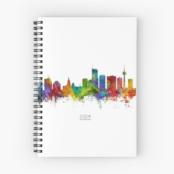 Item preview, Essen Germany Skyline designed and sold by ArtPrints.