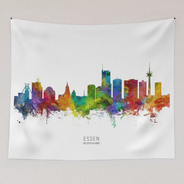 Item preview, Essen Germany Skyline designed and sold by ArtPrints.