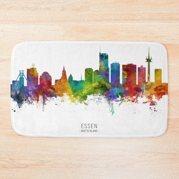 Item preview, Essen Germany Skyline designed and sold by ArtPrints.