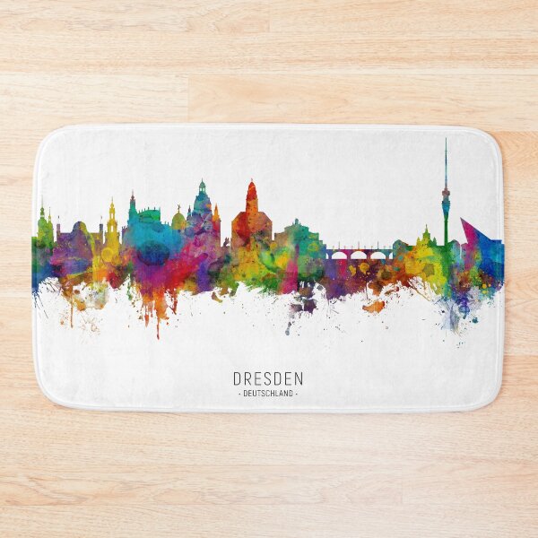 Item preview, Dresden Germany Skyline designed and sold by ArtPrints.