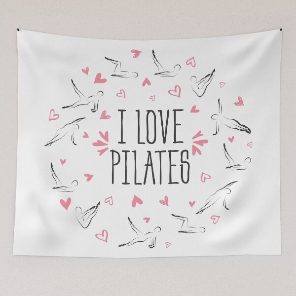 Item preview, Pilates poses in shape of a circle designed and sold by sashica.