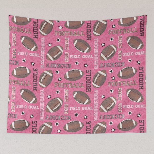 Item preview, Football Hall of Fame - Pink designed and sold by WickedRefined - Nicole Demereckis.