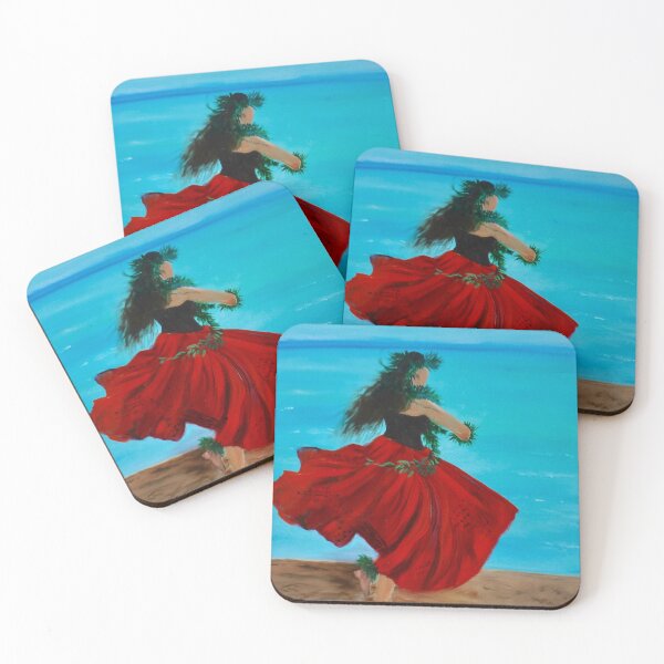 Item preview, Hula Dance on the Beach designed and sold by jennyleeandjim.