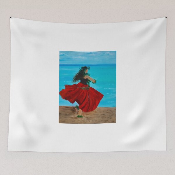 Item preview, Hula Dance on the Beach designed and sold by jennyleeandjim.