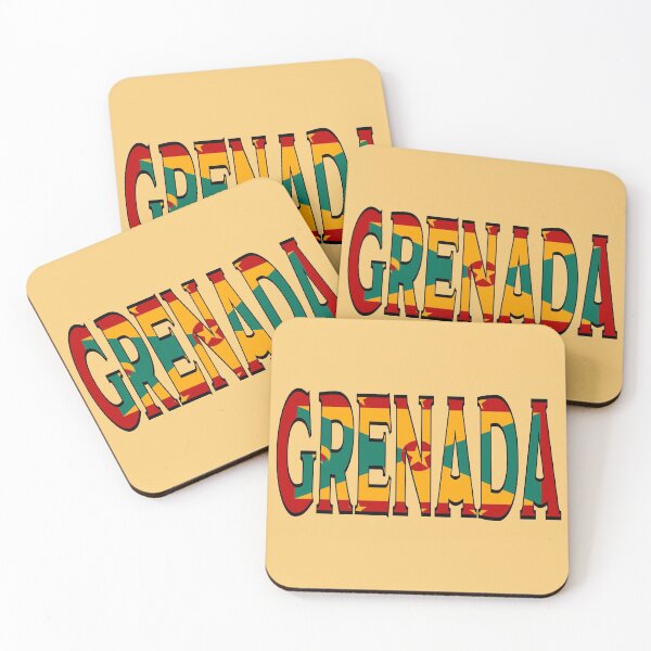 Item preview, Grenada Font With Flag designed and sold by Havocgirl.