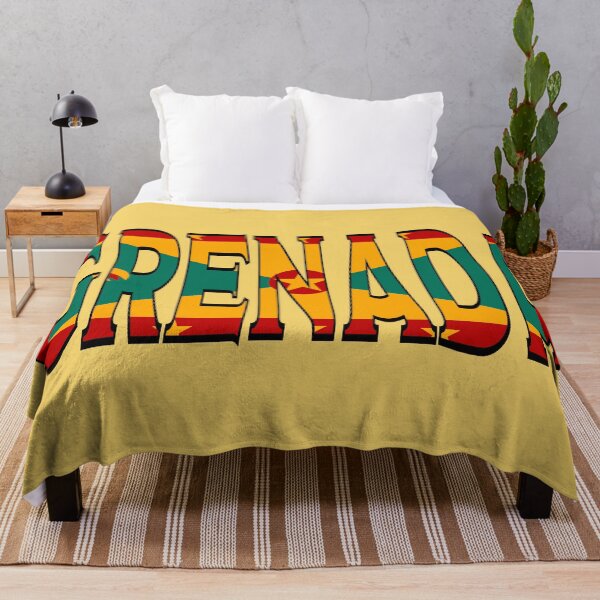 Item preview, Grenada Font With Flag designed and sold by Havocgirl.