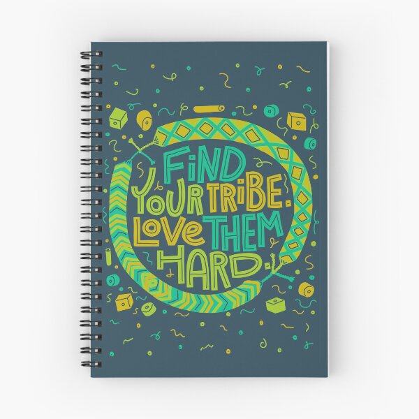 Item preview, Find Your Tribe, Love Them Hard designed and sold by Natalia Mikhaleva.