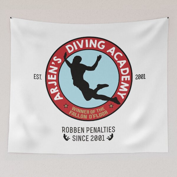 Item preview, Arjen Robben - Football Diving Academy designed and sold by IncognitoMode.