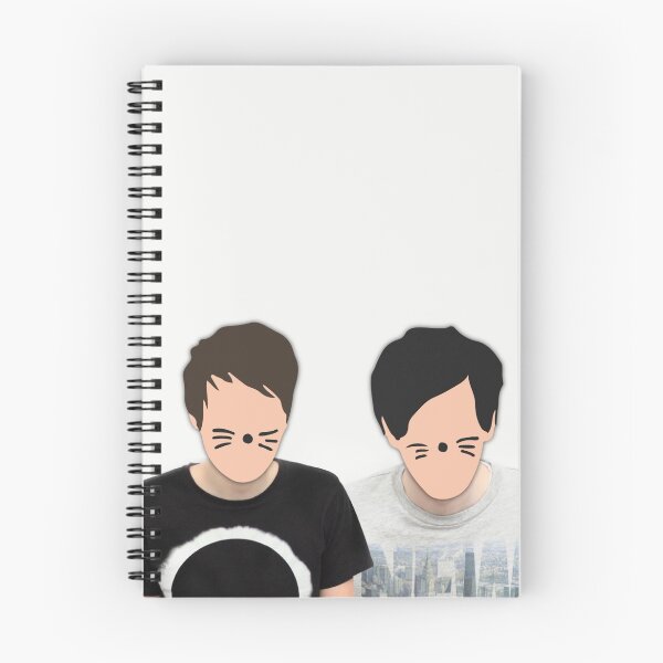 Item preview, Dan & Phil - Cartoon Faces designed and sold by 4ogo Design.