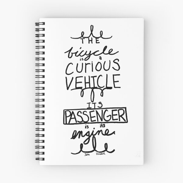 Item preview, The Curious Bicycle White/Black designed and sold by k.d schubach.