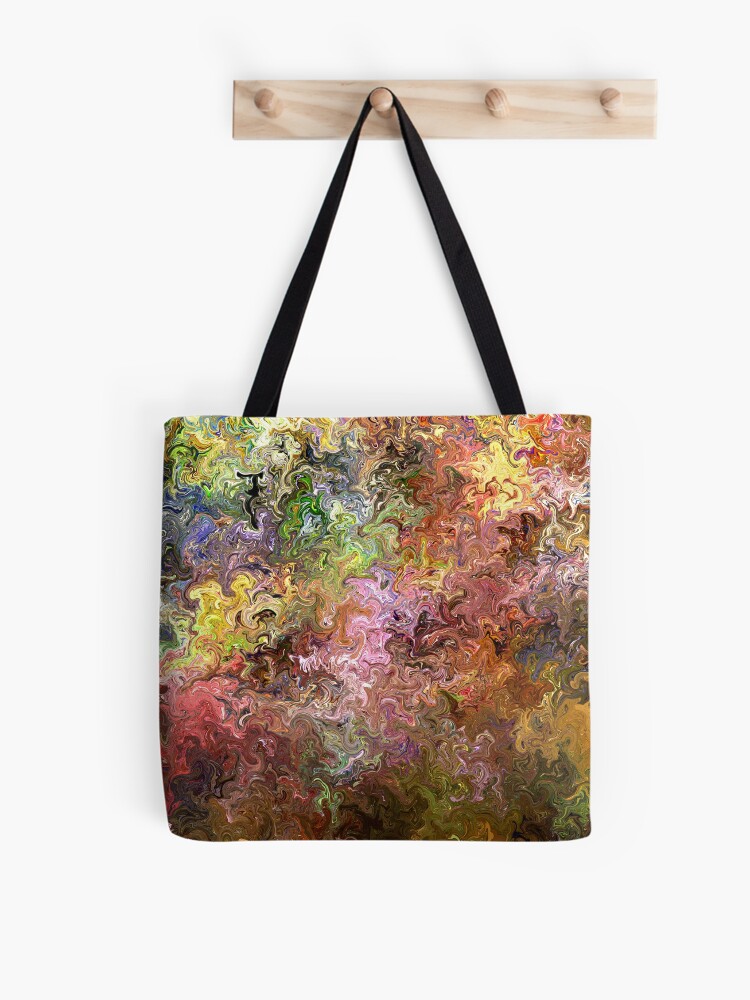 Thumbnail 1 of 2, Tote Bag, Color flow designed and sold by VWDigitalPaint.