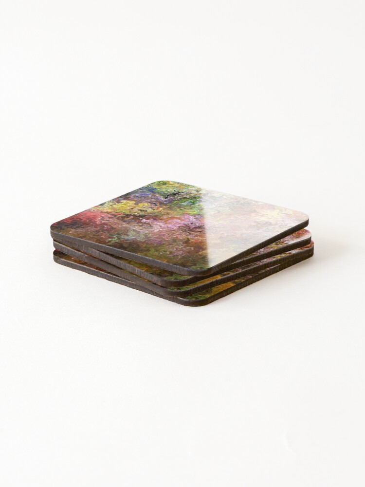 Thumbnail 4 of 5, Coasters (Set of 4), Color flow designed and sold by VWDigitalPaint.