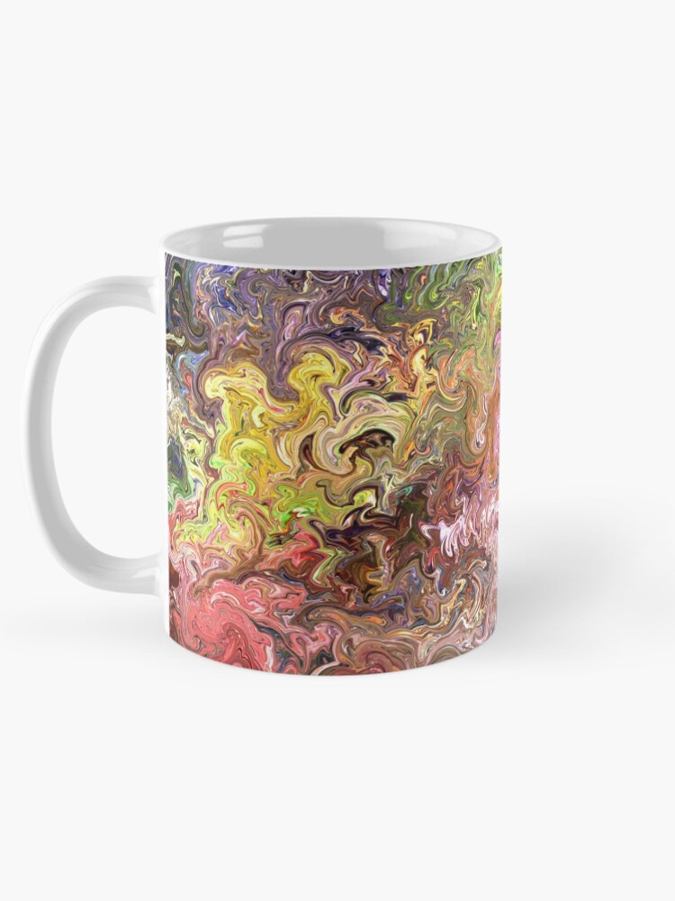 Thumbnail 5 of 6, Coffee Mug, Color flow designed and sold by VWDigitalPaint.