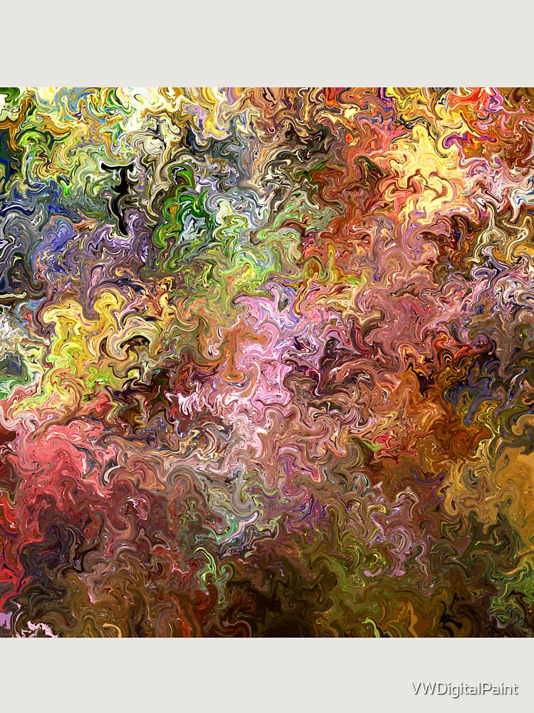 Thumbnail 6 of 6, Premium Oversized Hoodie, Color flow designed and sold by VWDigitalPaint.