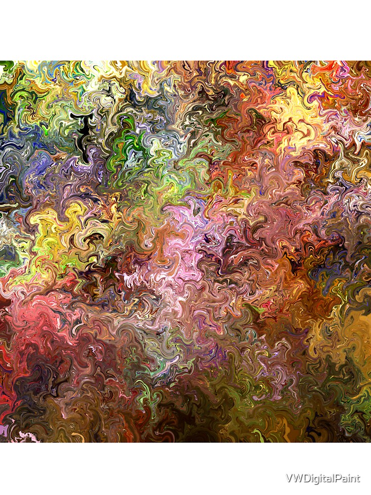 Thumbnail 4 of 4, Boxy T-Shirt, Color flow designed and sold by VWDigitalPaint.