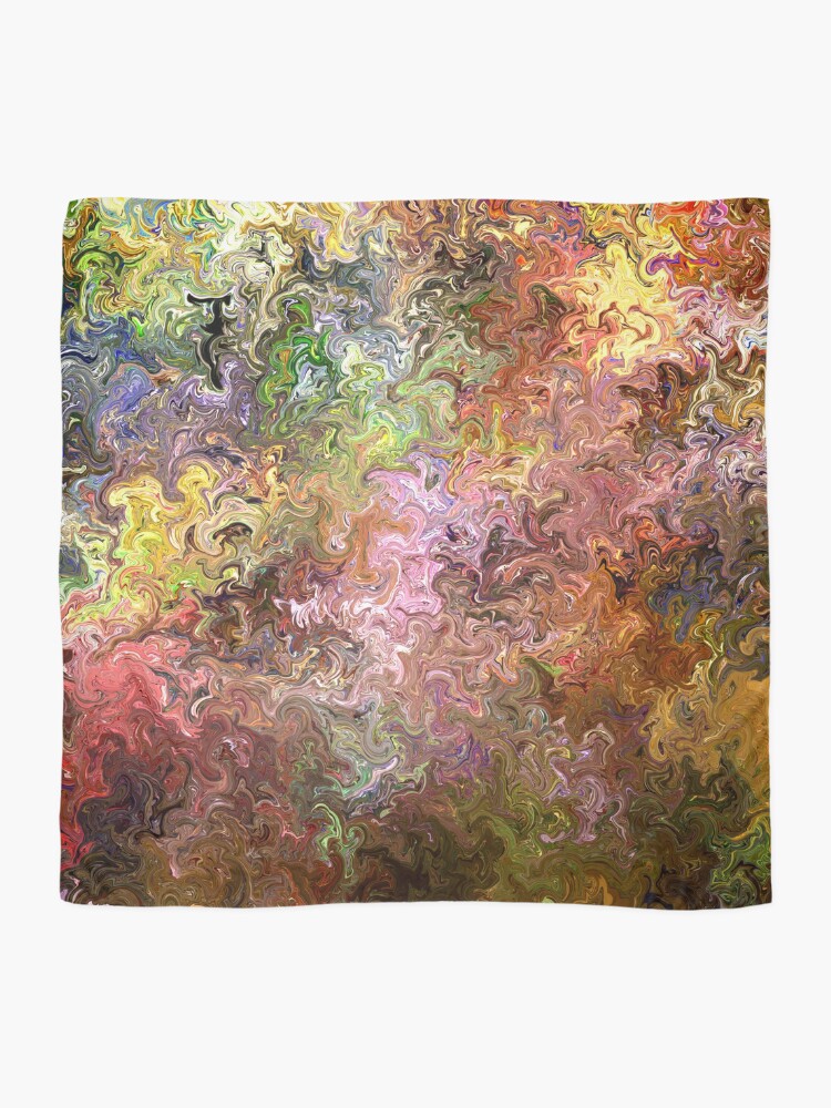 Thumbnail 2 of 3, Scarf, Color flow designed and sold by VWDigitalPaint.