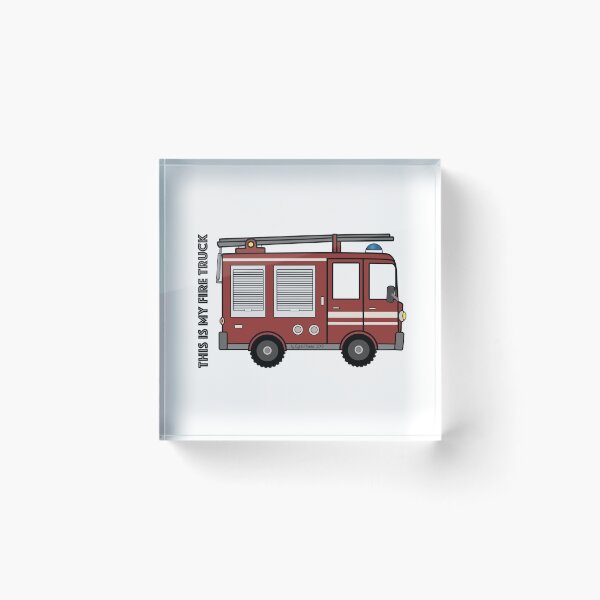 Artikelvorschau, Das ist mein Feuerwehrauto entworfen und verkauft von EgidioPainter.