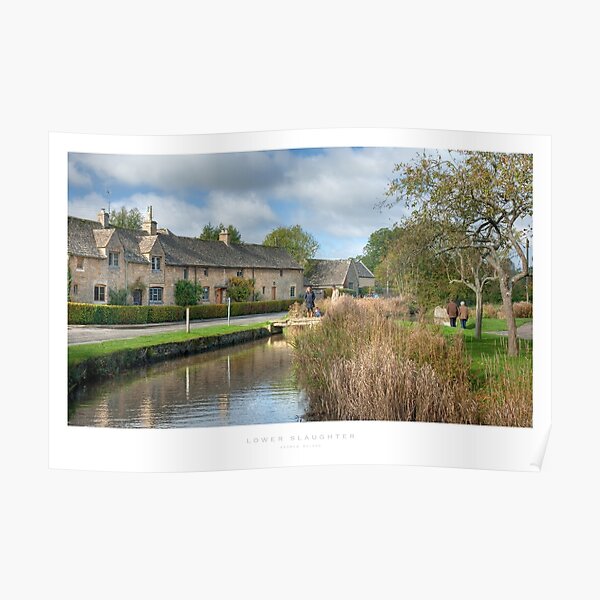 Lower Slaughter, Gloucestershire Poster