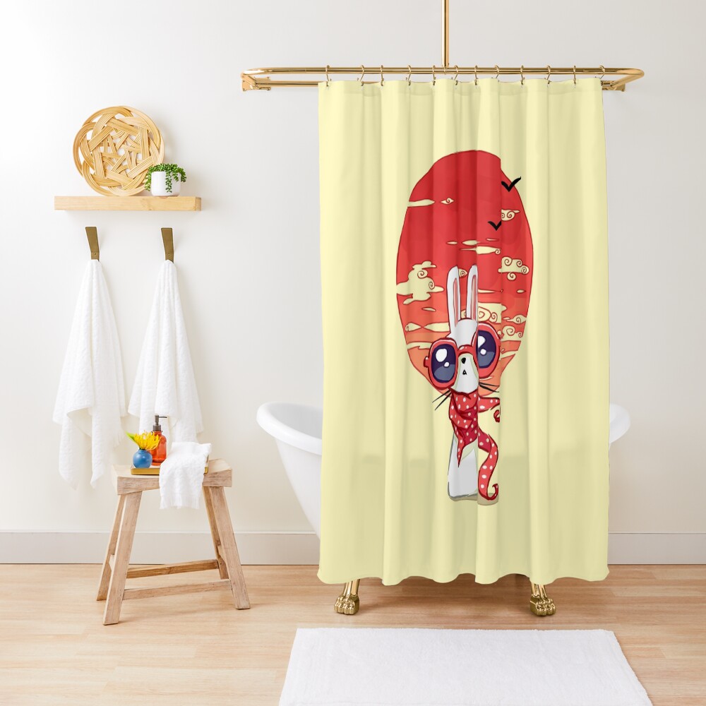 Heat Shower Curtain