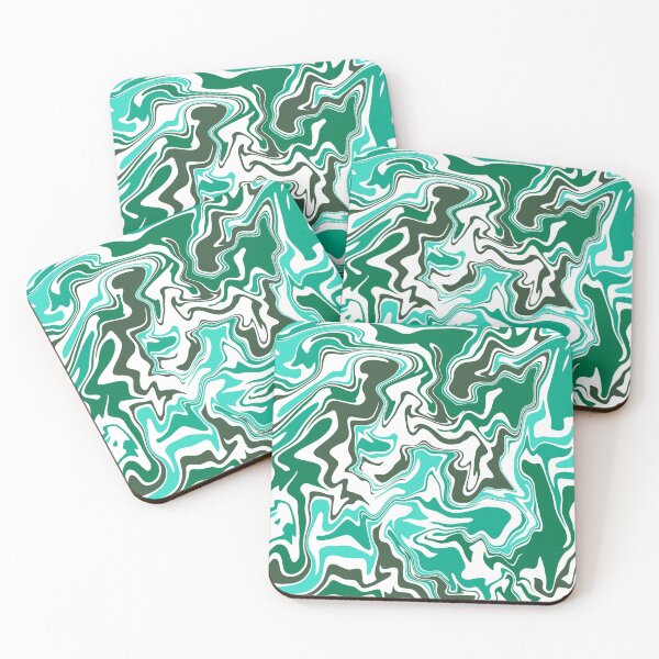 Item preview, Turquoise Marbleing designed and sold by Working Pajama.