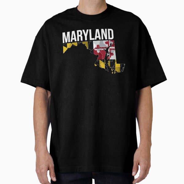 Item preview, Maryland State Flag County Map designed and sold by polliadesign.