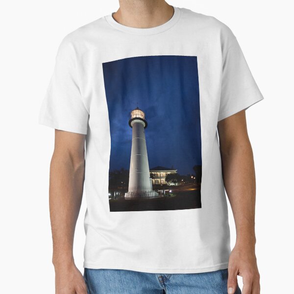 Item preview, Biloxi Lighthouse at Night designed and sold by Jonicool.