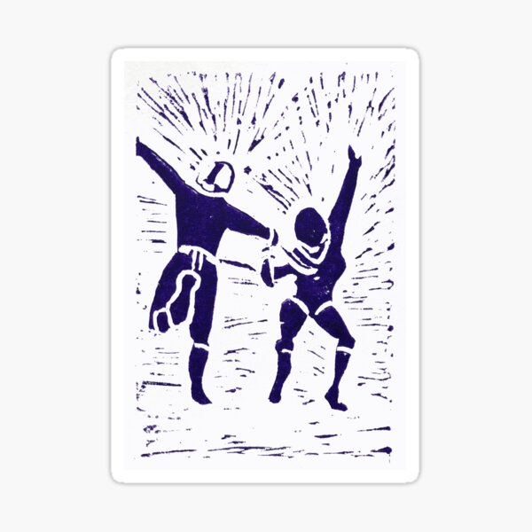 Epee fencers Sticker