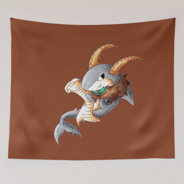 Item preview, Krampus Shark designed and sold by KOKeefeArt.