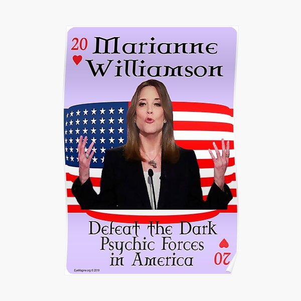 Marianne Williamson Card Poster
