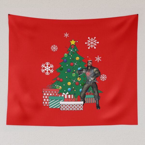 Item preview, Kano Around The Christmas Tree Mortal Kombat designed and sold by Nova5.
