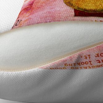 Alternate view of What my #Tea says to me February 19, 2013 Throw Pillow