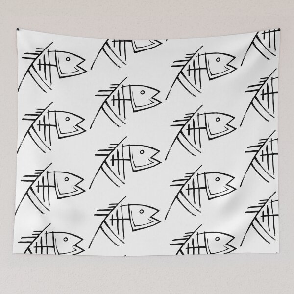 Item preview, Fish bone abstract designed and sold by rafo.