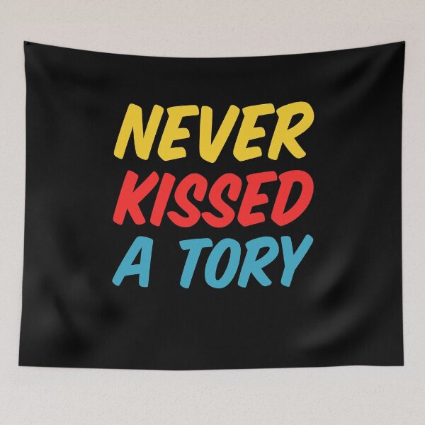 Item preview, Never Kissed a Tory Retro designed and sold by DirtyOnion.