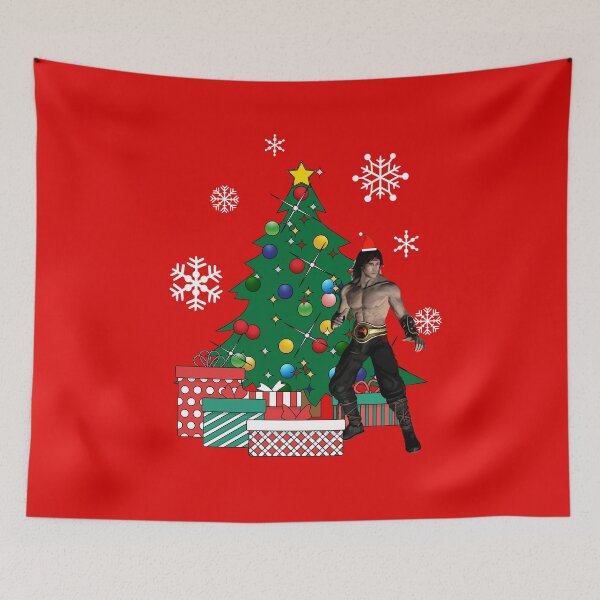 Item preview, Liu Kang Around The Christmas Tree Mortal Kombat designed and sold by Nova5.