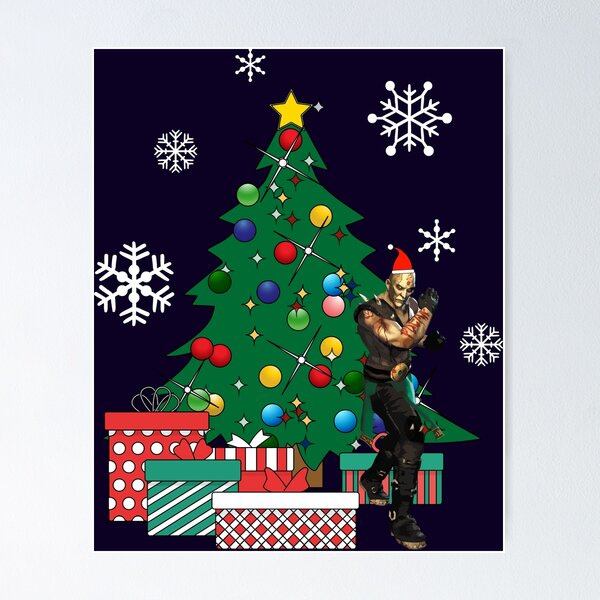 Item preview, Quan Chi Around The Christmas Tree Mortal Kombat designed and sold by Nova5.