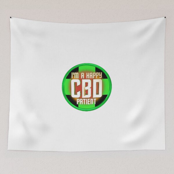 Item preview, I'm a Happy CBD Patient designed and sold by Valxart.