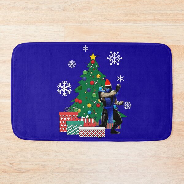 Item preview, Sub Zero Around The Christmas Tree Mortal Kombat designed and sold by Nova5.