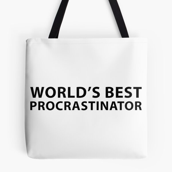 Item preview, Worlds Best Procrastinator designed and sold by Evelyusstuff.