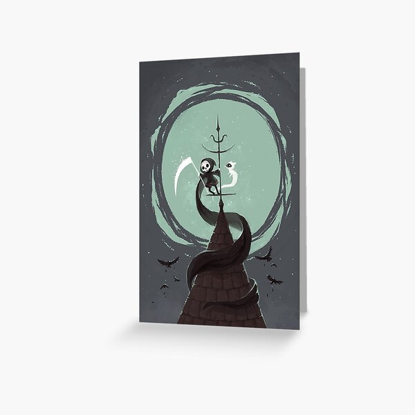 Night Hunt Greeting Card