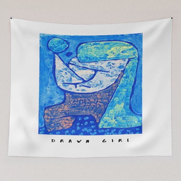 Item preview, Paul Klee Art t-shirt Drawn Girl 1939 designed and sold by AvantGardeArt52.