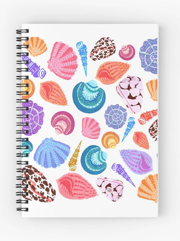 Thumbnail 1 of 3, Journal, Shell pattern (large) designed and sold by Gypsopani.