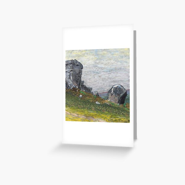 Cow and Calf rocks Greeting Card