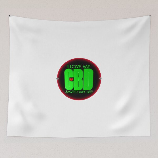 Item preview, I Love My CBD, Saved My Life designed and sold by Valxart.
