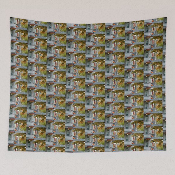 Item preview, Pumpkins on a Vermont Porch in Autumn designed and sold by Catherine Sherman.
