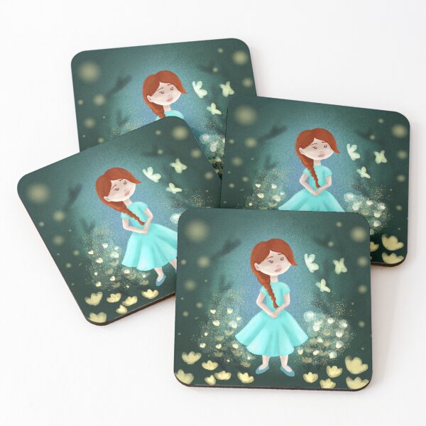 Item preview, Girl in Enchanted Forest designed and sold by Rachel Cavazos.
