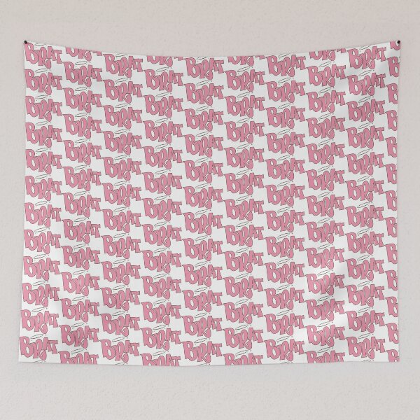 Item preview, Pink Brat logo  designed and sold by cinlali.